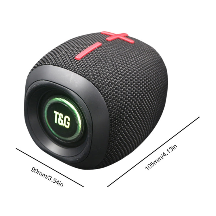 T&G TG-389 Portable Outdoor IPX5 Waterproof Wireless Bluetooth Speaker(Black) - Waterproof Speaker by T&G | Online Shopping South Africa | PMC Jewellery | Buy Now Pay Later Mobicred