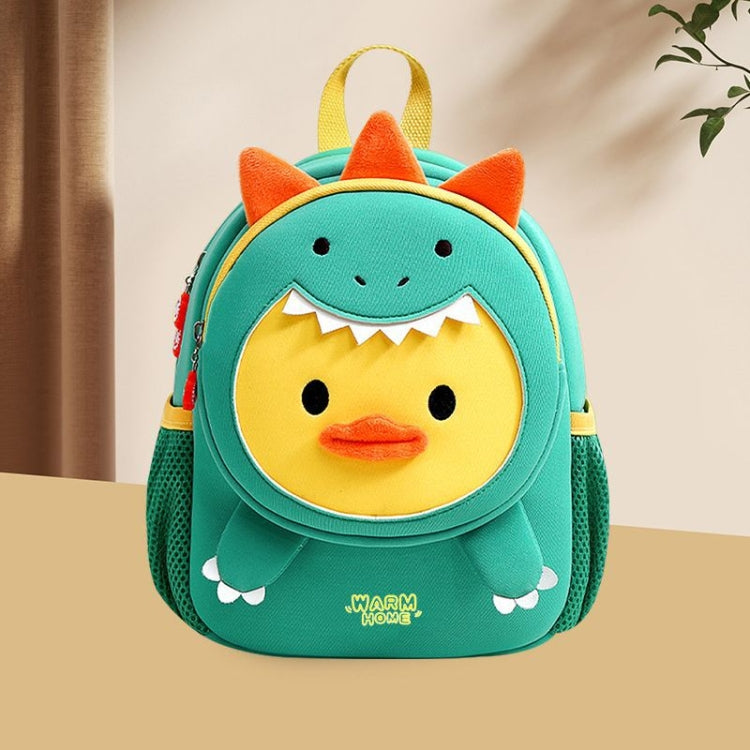 Children Cartoon Anti-Lost Large School Bag Backpack(Dinosaur Duck) - Double-shoulder Bags by PMc TechLife | Online Shopping South Africa | PMc TechLife | Buy Now Pay Later Mobicred
