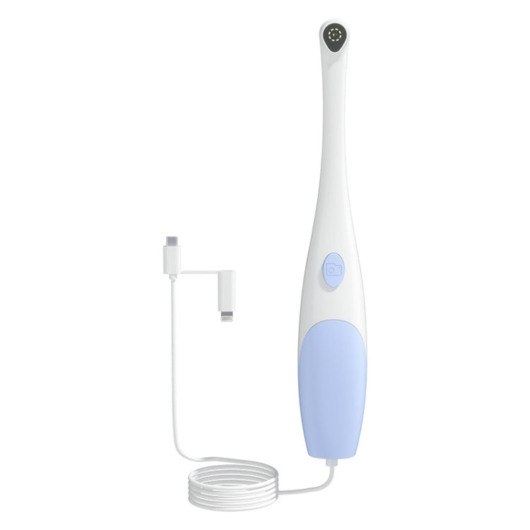 AN109 8LEDs 3.0MP 2 in 1 Visible Oral Endoscope(Purple) -  by PMC TechLife | Online Shopping South Africa | PMC TechLife | Buy Now Pay Later Mobicred