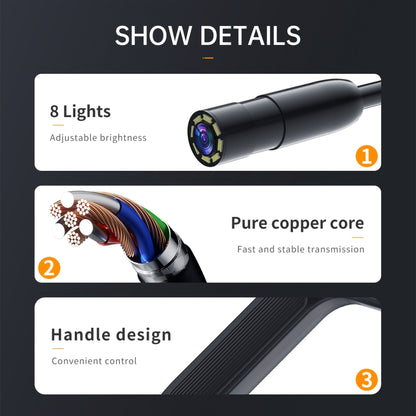 P200 5.5mm Front Lenses Integrated Industrial Pipeline Endoscope with 4.3 inch Screen, Spec:30m Tube -  by PMC Jewellery | Online Shopping South Africa | PMC Jewellery | Buy Now Pay Later Mobicred