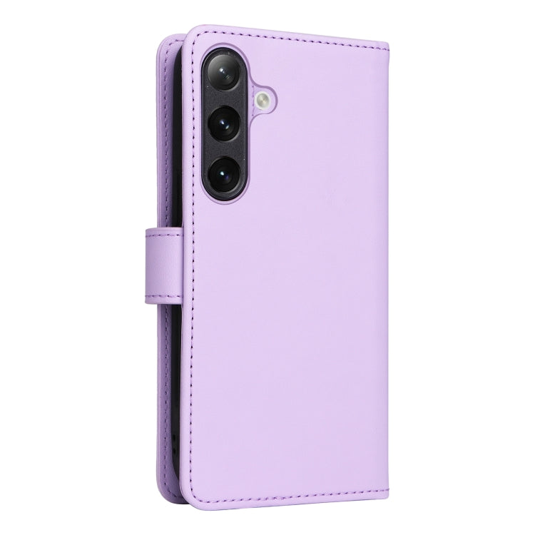 For Samsung Galaxy S24 5G BETOPNICE BN-005 2 in 1 Detachable Imitate Genuine Leather Phone Case(Light Purple) - Galaxy S24 5G Cases by BETOPNICE | Online Shopping South Africa | PMC Jewellery | Buy Now Pay Later Mobicred