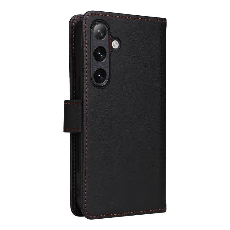 For Samsung Galaxy S24 5G BETOPNICE BN-005 2 in 1 Detachable Imitate Genuine Leather Phone Case(Black) - Galaxy S24 5G Cases by BETOPNICE | Online Shopping South Africa | PMC Jewellery | Buy Now Pay Later Mobicred