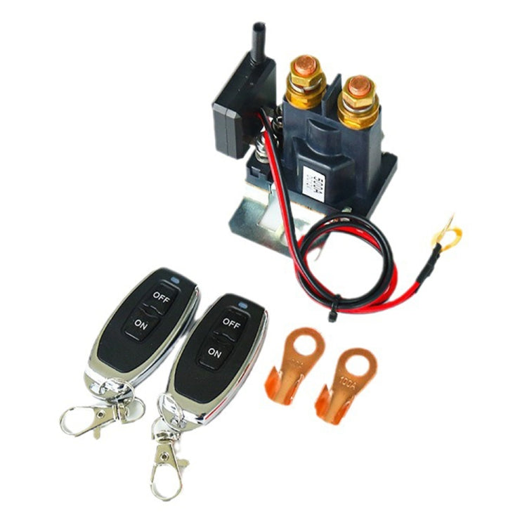 24V 500A Car Battery Remote Control Relay Rotary Switch Cut, Style:with 2 x Remote Control - Relays by PMC Jewellery | Online Shopping South Africa | PMC Jewellery | Buy Now Pay Later Mobicred