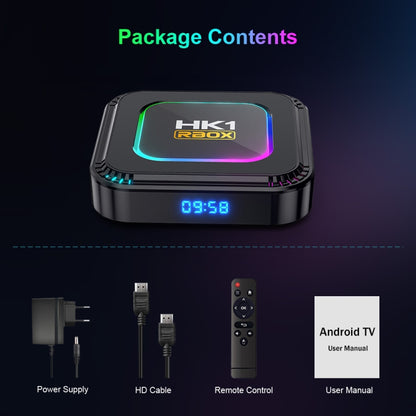 HK1 RBOX K8 8K Android 13.0 Smart TV Box with Remote Control, 4GB+64GB, RK3528 Quad-Core(AU Plug) - Others by PMC Jewellery | Online Shopping South Africa | PMC Jewellery | Buy Now Pay Later Mobicred