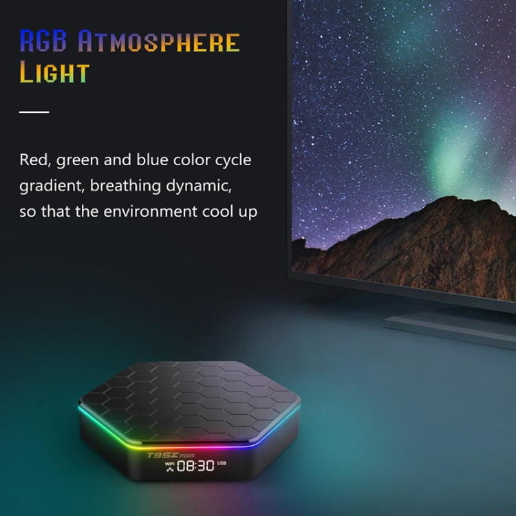 T95Z Plus 8K WiFi6 Android 12.0 Smart TV Box with Remote Control, 4GB+64GB, Allwinner H618 Quad-Core(US Plug) - Others by PMC TechLife | Online Shopping South Africa | PMC TechLife | Buy Now Pay Later Mobicred