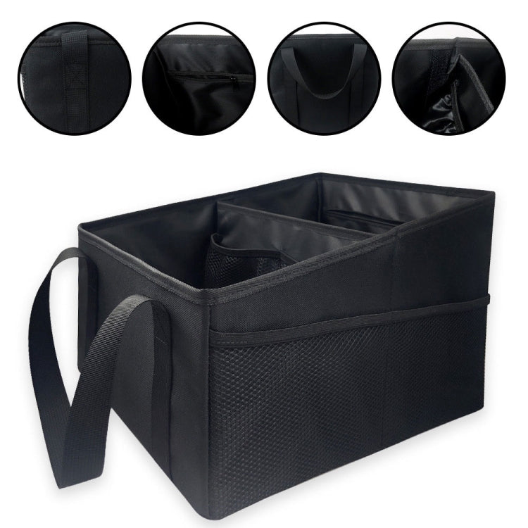 Oxford Cloth Multifunctional Foldable Large Capacity Car Trunk Storage Box(Black) - Stowing Tidying by PMC Jewellery | Online Shopping South Africa | PMC Jewellery