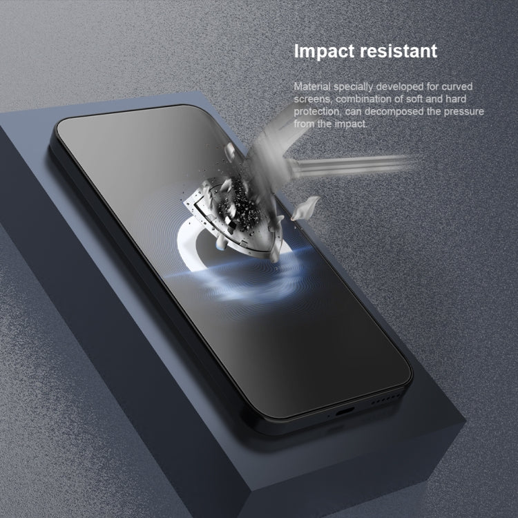 For Huawei Pura 70 NILLKIN Impact Resistant Curved Surface Tempered Glass Film - Huawei Tempered Glass by NILLKIN | Online Shopping South Africa | PMC Jewellery | Buy Now Pay Later Mobicred