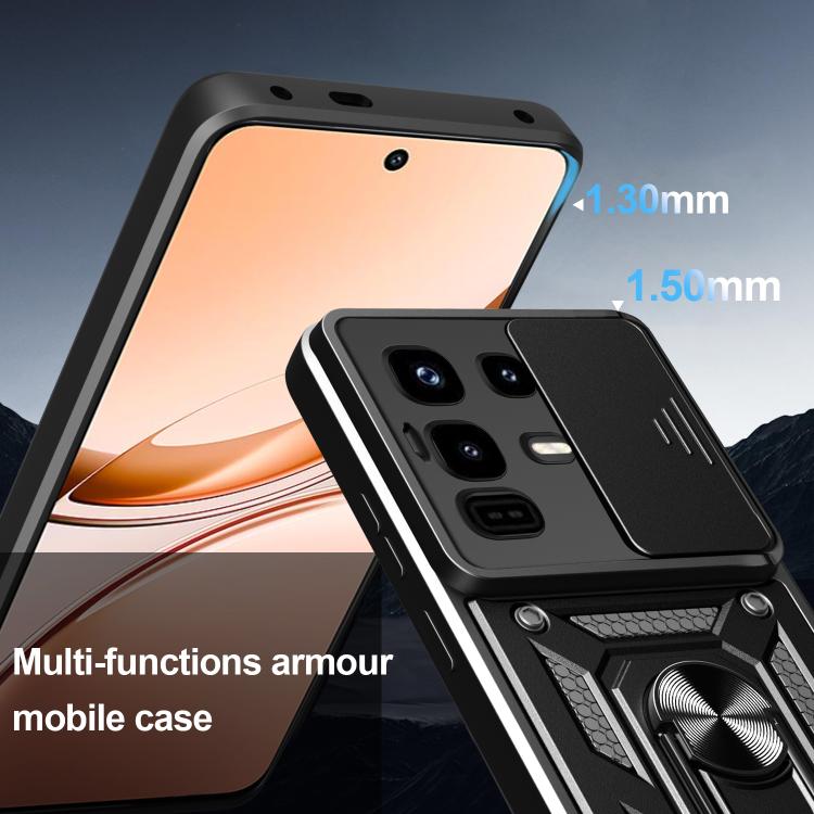 For Infinix Note 50 Pro 4G Sliding Camera Cover Design TPU+PC Phone Case(Green) - free shipping - PMC TechLife - Order now!