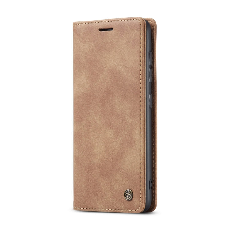 For Samsung Galaxy A41 CaseMe-013 Multifunctional Retro Frosted Horizontal Flip Leather Case with Card Slot & Holder & Wallet(Brown) - Galaxy Phone Cases by CaseMe | Online Shopping South Africa | PMC Jewellery | Buy Now Pay Later Mobicred