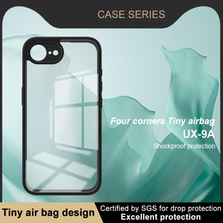 For iPhone 16e imak UX-9A Series Four-corner Airbag Shockproof Phone Case - free shipping - PMc TechLife - Order now!