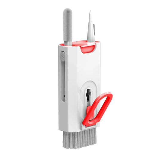 Q8 8 in 1 Multi-Function Headset Cleaning Pen Keyboard Mobile Phone Cleaner(White+Red) - Other Accessories by PMC Jewellery | Online Shopping South Africa | PMC Jewellery | Buy Now Pay Later Mobicred