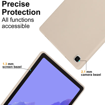 For Samsung Galaxy Tab S9 Oil Spray Skin-friendly TPU Tablet Case(Milk White) - Galaxy Tab S9 Cases by PMC Jewellery | Online Shopping South Africa | PMC Jewellery | Buy Now Pay Later Mobicred