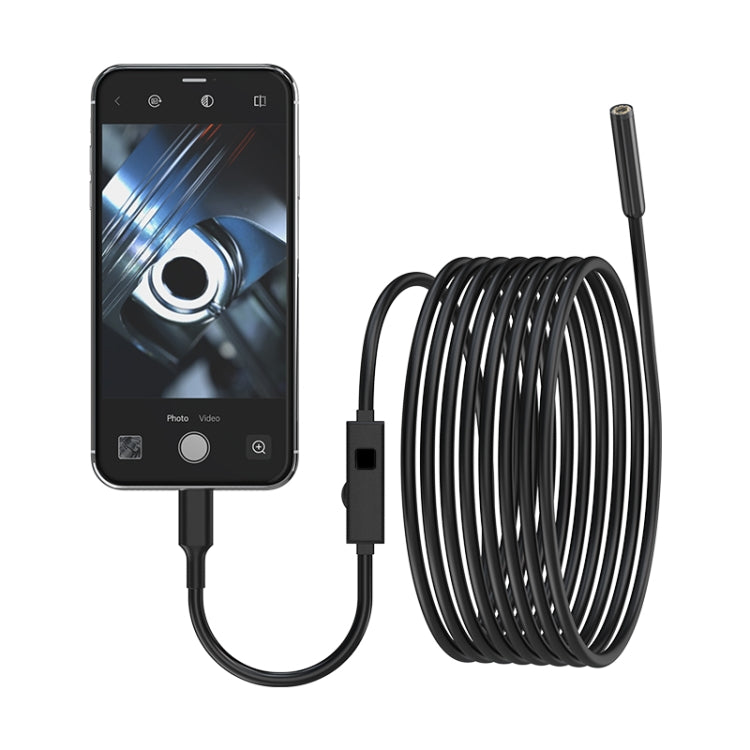 YP105 8mm Lenses 2MP HD Industry Endoscope Support Mobile Phone Direct Connection, Length:5m -  by PMC Jewellery | Online Shopping South Africa | PMC Jewellery | Buy Now Pay Later Mobicred