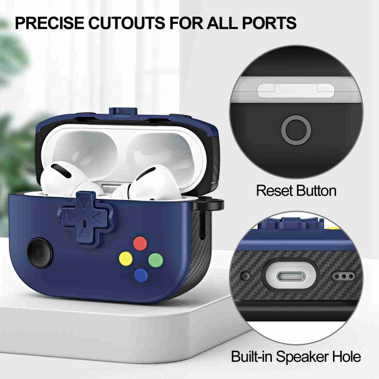 For AirPods 2 / 1 Game Console Shape Wireless Earphones Protective Case(White) - For AirPods 1/2 by PMC Jewellery | Online Shopping South Africa | PMC Jewellery | Buy Now Pay Later Mobicred