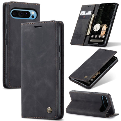 For Google Pixel 9 Pro XL CaseMe 013 Multifunctional Horizontal Flip Leather Phone Case(Black) - Google Cases by CaseMe | Online Shopping South Africa | PMC Jewellery | Buy Now Pay Later Mobicred