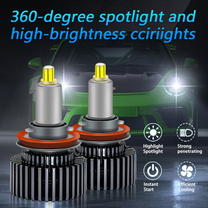 V2 1 Pair 9005 35W 6000K 4000LM Car 6 Sides LED Headlight(Cool White) - LED Headlamps by PMC Jewellery | Online Shopping South Africa | PMC Jewellery | Buy Now Pay Later Mobicred