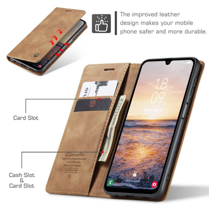 For Samsung Galaxy A25 5G CaseMe 013 Multifunctional Horizontal Flip Leather Phone Case(Brown) - Galaxy Phone Cases by CaseMe | Online Shopping South Africa | PMC Jewellery | Buy Now Pay Later Mobicred