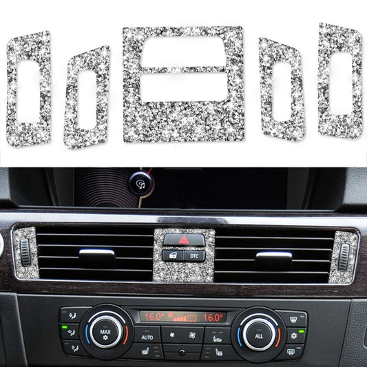 For BMW 3 Series E90 / E92 / E93 2005-2012 Basic Car Air Outlet Diamond Decorative Sticker - Car Interior Mouldings by PMC Jewellery | Online Shopping South Africa | PMC Jewellery | Buy Now Pay Later Mobicred