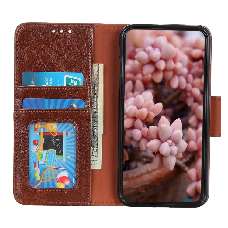 For Google Pixel 9 Nappa Texture Horizontal Flip Leather Phone Case(Brown) - Google Cases by PMC Jewellery | Online Shopping South Africa | PMC Jewellery | Buy Now Pay Later Mobicred