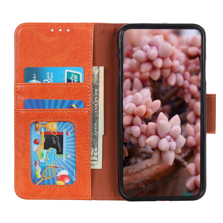 For Google Pixel 9 Pro Nappa Texture Horizontal Flip Leather Phone Case(Orange) - Google Cases by PMC TechLife | Online Shopping South Africa | PMC TechLife | Buy Now Pay Later Mobicred