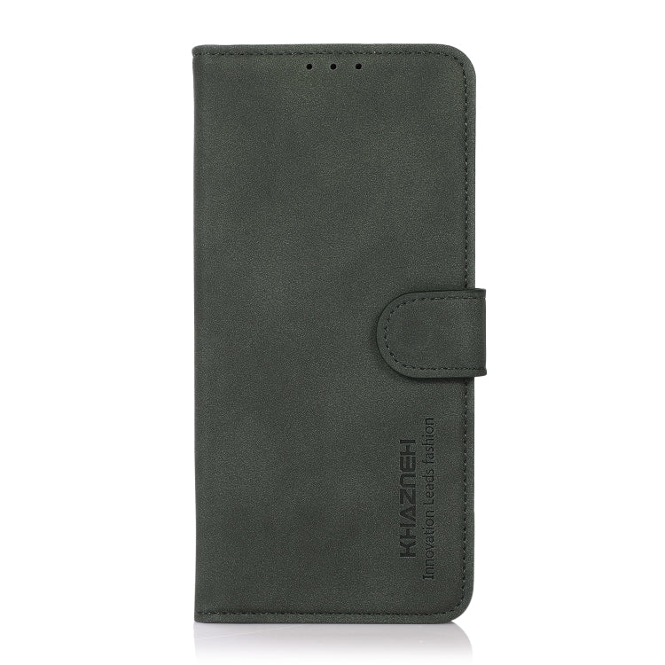 For Google Pixel 9 KHAZNEH Matte Texture Leather Phone Case(Green) - Google Cases by PMC Jewellery | Online Shopping South Africa | PMC Jewellery | Buy Now Pay Later Mobicred