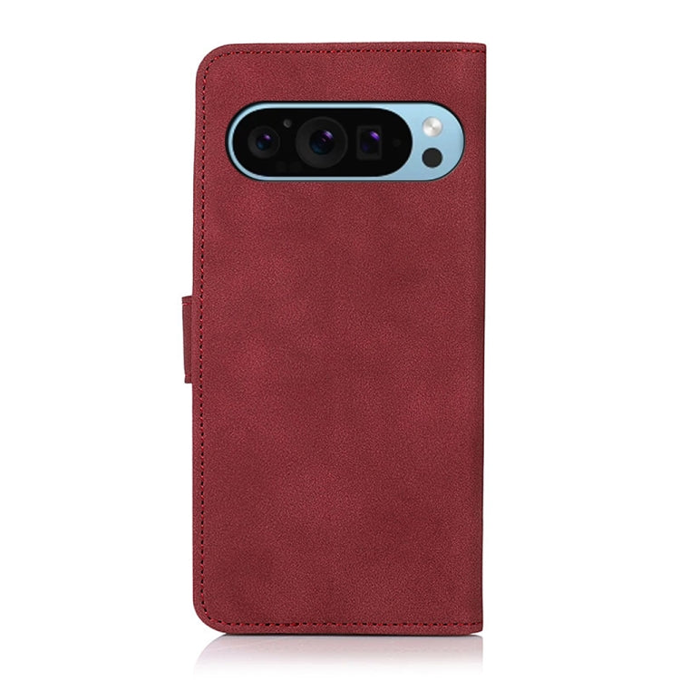 For Google Pixel 9 KHAZNEH Matte Texture Leather Phone Case(Red) - Google Cases by PMC Jewellery | Online Shopping South Africa | PMC Jewellery | Buy Now Pay Later Mobicred