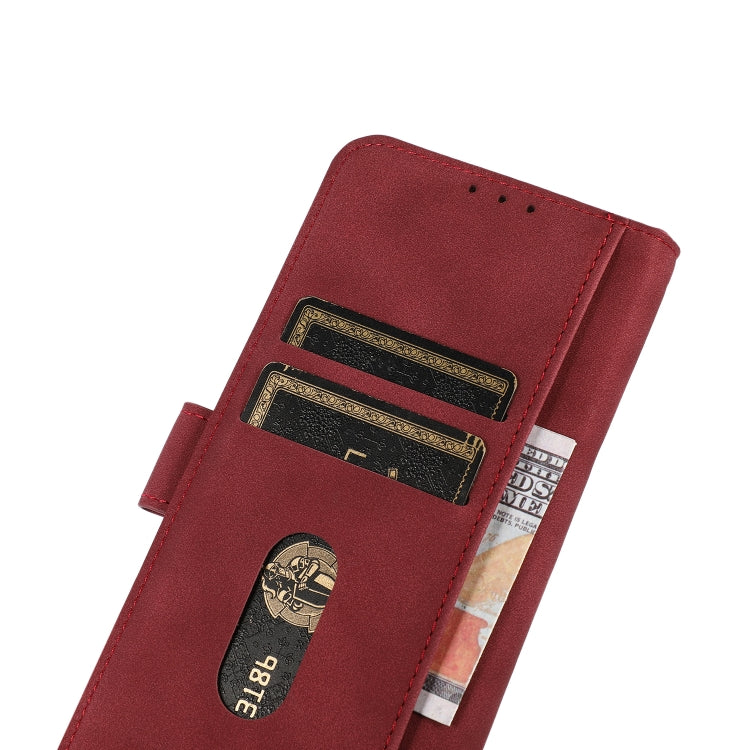 For Google Pixel 9 KHAZNEH Matte Texture Leather Phone Case(Red) - Google Cases by PMC Jewellery | Online Shopping South Africa | PMC Jewellery | Buy Now Pay Later Mobicred