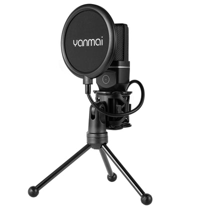 Yanmai SF-777W 2.4G Wireless Gaming Desktop Microphone with RGB Light & Blowout Net - Microphone by Yanmai | Online Shopping South Africa | PMC Jewellery | Buy Now Pay Later Mobicred