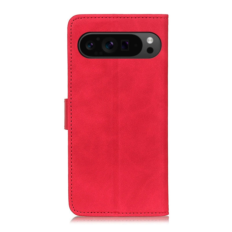 For Google Pixel 9 Pro KHAZNEH Retro Texture Flip Leather Phone Case(Red) - Google Cases by PMC Jewellery | Online Shopping South Africa | PMC Jewellery | Buy Now Pay Later Mobicred