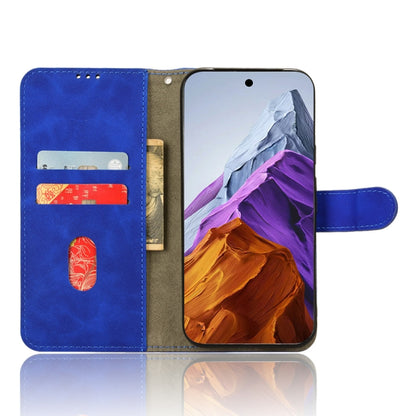 For Google Pixel 9 Pro Skin Feel Magnetic Flip Leather Phone Case(Blue) - Google Cases by PMC Jewellery | Online Shopping South Africa | PMC Jewellery | Buy Now Pay Later Mobicred