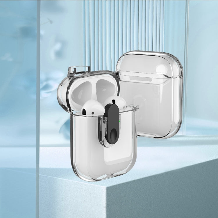 For AirPods 1 / 2 Ice Crystals Shockproof Earphone Protective Case(Transparent) - free shipping - PMC Jewellery - Order now!