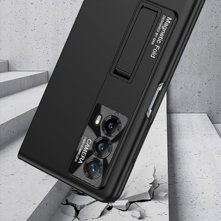 For Honor Magic VS2 GKK Integrated Ultra-thin Shockproof Phone Case with Holder(Blue) - Honor Cases by PMC TechLife | Online Shopping South Africa | PMC TechLife | Buy Now Pay Later Mobicred