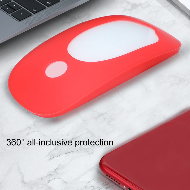 For Apple Magic Mouse 1 / 2 Mouse Silicone Protective Case(Black) - Protective Bags by PMC Jewellery | Online Shopping South Africa | PMC Jewellery | Buy Now Pay Later Mobicred