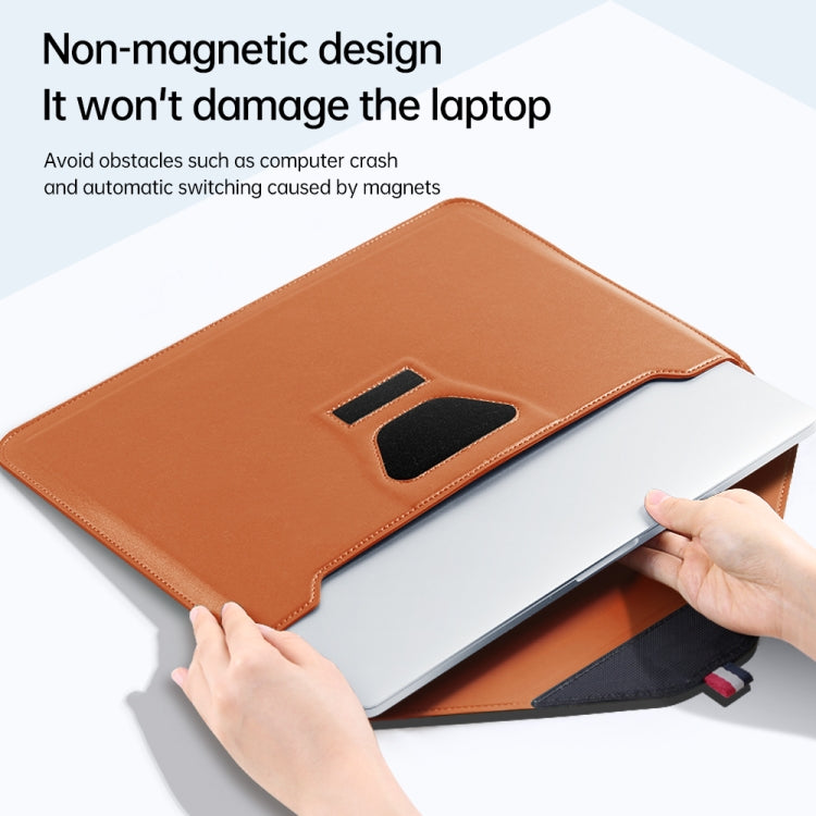 For 13/14 inch Envelope Holder Laptop Sleeve Bag(Dark Blue) - 14.1 inch by PMC TechLife | Online Shopping South Africa | PMC TechLife | Buy Now Pay Later Mobicred