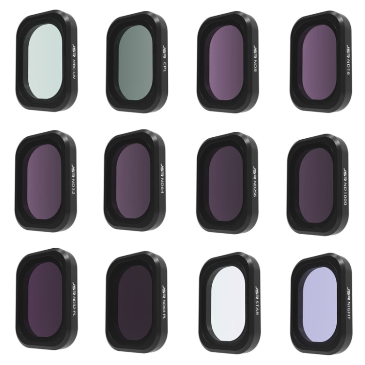 For DJI OSMO Pocket 3 JSR CB Series Camera Lens Filter, Filter:12 in 1 UV CPL ND/PL STAR NIGHT - free shipping - PMC TechLife - Order now!