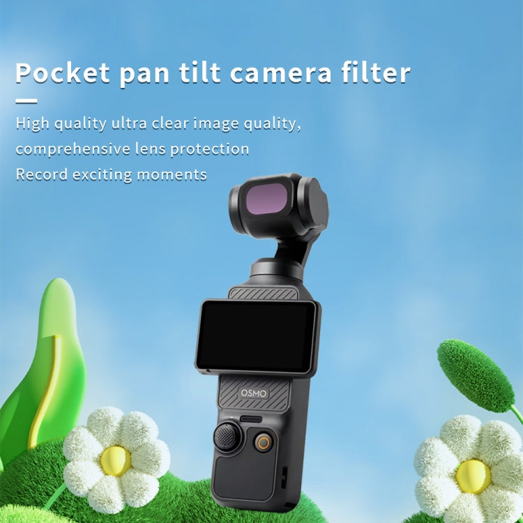 For DJI OSMO Pocket 3 JSR CB Series Camera Lens Filter, Filter:ND256 - Lens Accessories by JSR | Online Shopping South Africa | PMC Jewellery | Buy Now Pay Later Mobicred