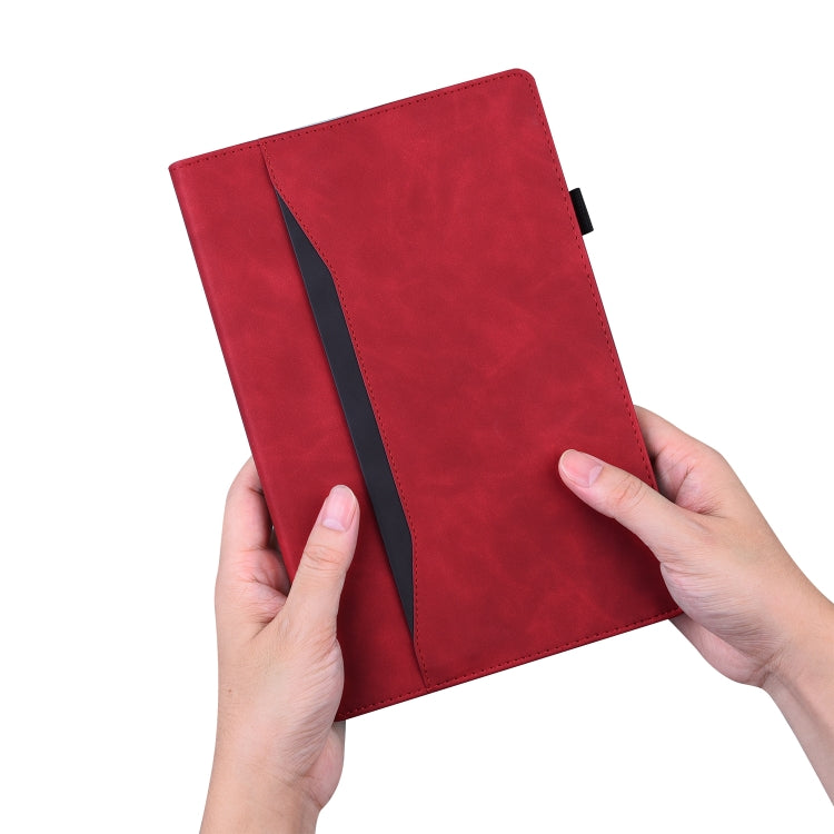 For Lenovo Tab M11 / Xiaoxin Pad 11 2024 Business Shockproof Horizontal Flip Leather Tablet Case(Red) - free shipping - PMC Jewellery - Order now!