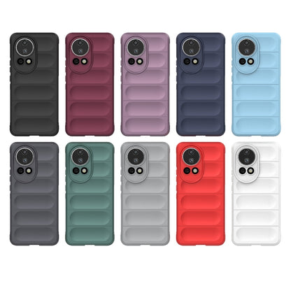 For Huawei nova 12 Ultra / 12 Pro Magic Shield TPU + Flannel Phone Case(Dark Grey) - Huawei Cases by PMC Jewellery | Online Shopping South Africa | PMC Jewellery | Buy Now Pay Later Mobicred