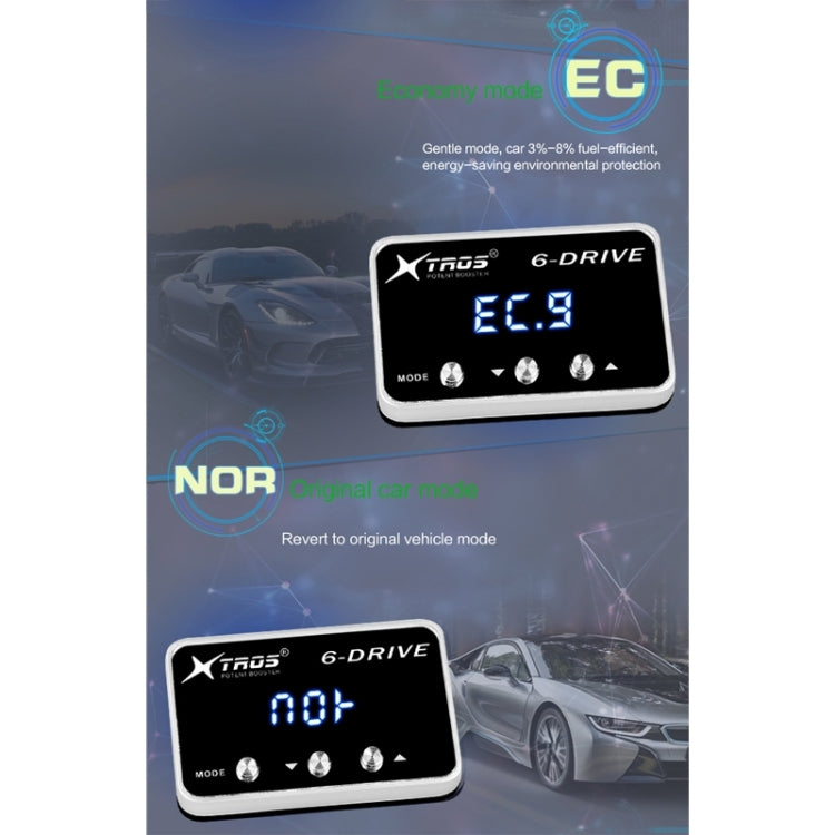 For Mitsubishi Mirage 2017+ TROS TS-6Drive Potent Booster Electronic Throttle Controller - Car Modification by TROS | Online Shopping South Africa | PMC TechLife | Buy Now Pay Later Mobicred