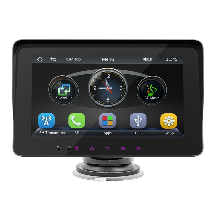 B5310 7 inch Portable Car MP5 Player Support CarPlay / Android Auto(Black) - Car MP3 & MP4 & MP5 by PMC Jewellery | Online Shopping South Africa | PMC Jewellery | Buy Now Pay Later Mobicred