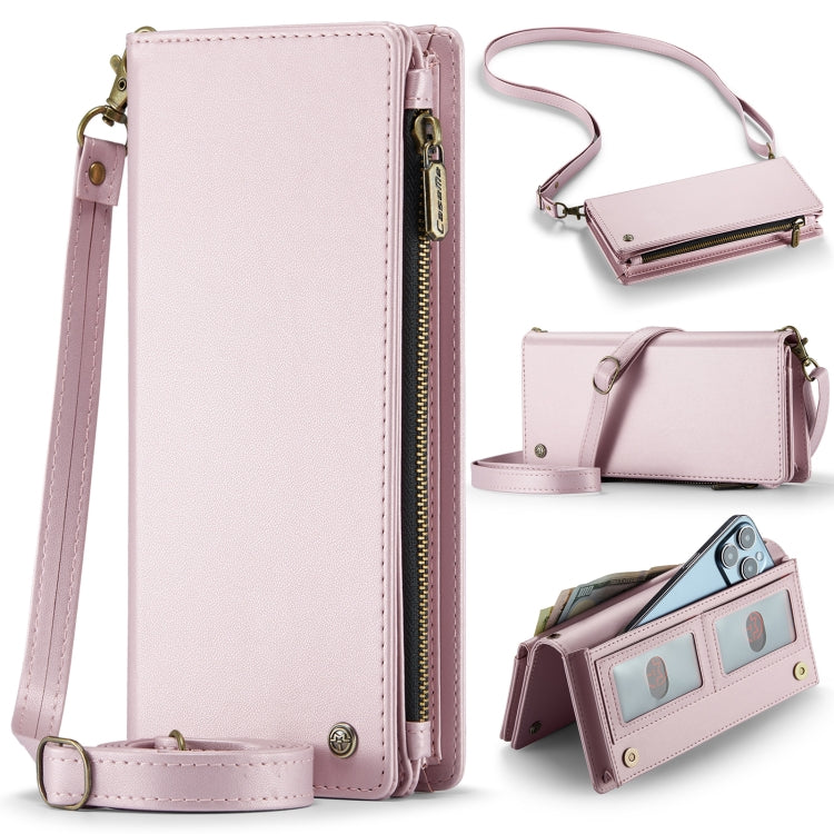 CaseMe ME10 Universal Wallet Phone Case with Lanyard(Pink) - free shipping - PMC Jewellery - Order now!