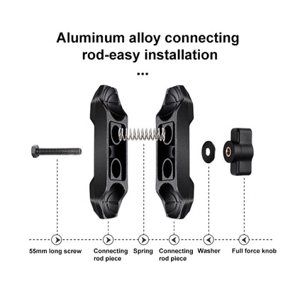 RUIGPRO Crab Clamp Action Camera Bracket 3-claw Ball Head Mount with Rod - Holder by RUIGPRO | Online Shopping South Africa | PMC Jewellery | Buy Now Pay Later Mobicred