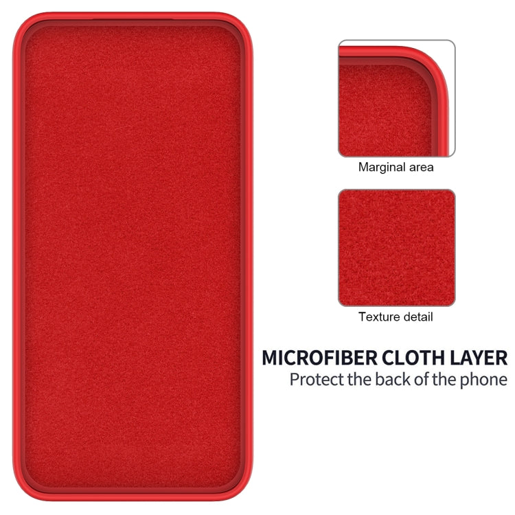 For Infinix Zero 30 4G Solid Color Liquid Silicone Dropproof Full Coverage Protective Case(Red) - Infinix Cases by PMC TechLife | Online Shopping South Africa | PMC TechLife | Buy Now Pay Later Mobicred