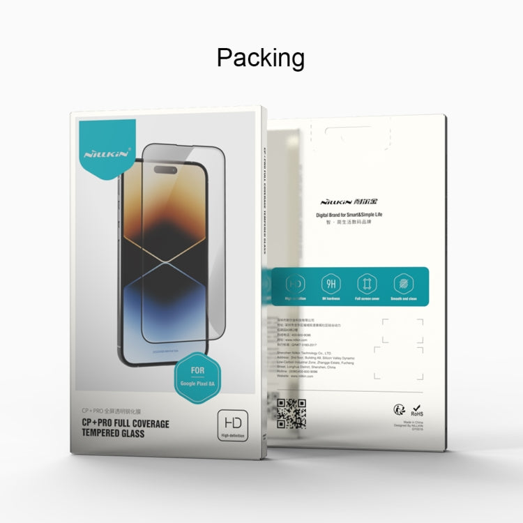 For Google Pixel 8a NILLKIN CP+Pro 9H Explosion-proof Tempered Glass Film - Google Tempered Glass by NILLKIN | Online Shopping South Africa | PMC TechLife