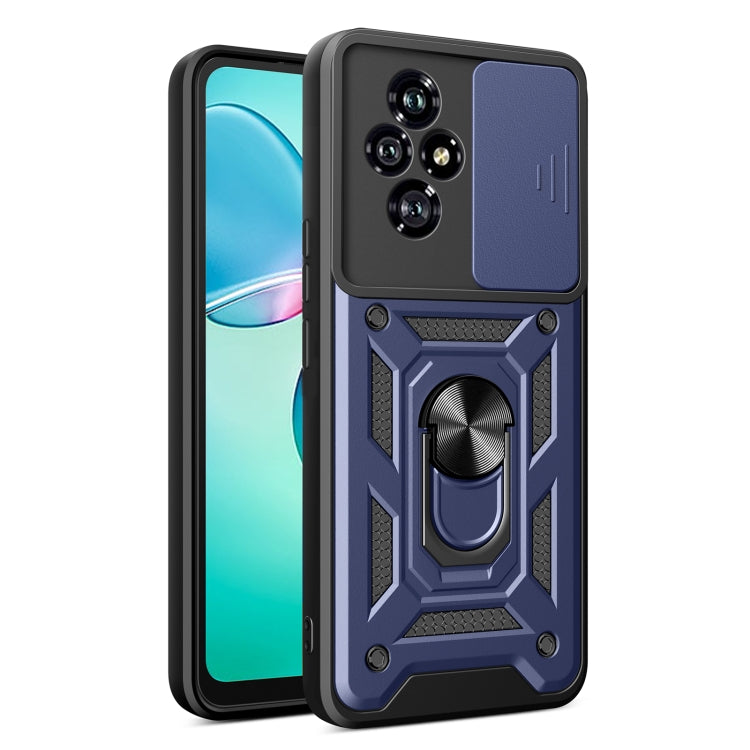 For Honor 200 Sliding Camera Cover Design TPU+PC Phone Case(Blue) - free shipping - PMC TechLife - Order now!