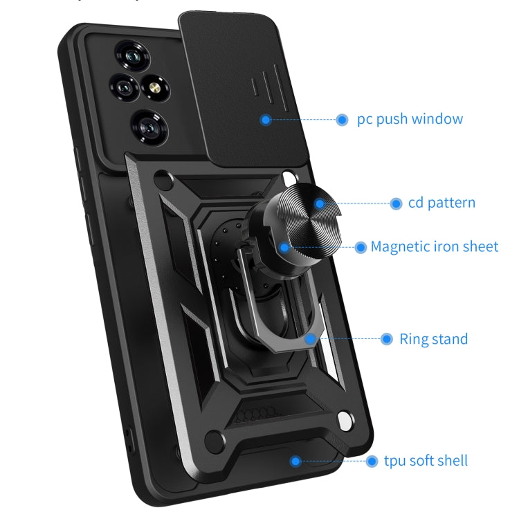 For Honor 200 Pro Sliding Camera Cover Design TPU+PC Phone Case(Silver) - free shipping - PMC TechLife - Order now!