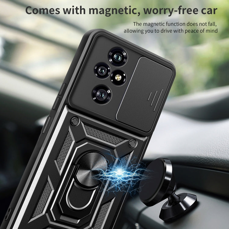 For Honor 200 Pro Sliding Camera Cover Design TPU+PC Phone Case(Silver) - free shipping - PMC TechLife - Order now!