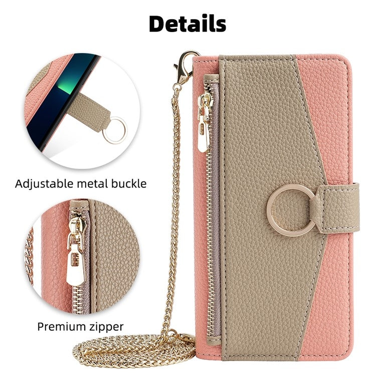 For Huawei Pura 70 Ultra 5G Crossbody Litchi Texture Leather Phone Case(Pink) - Huawei Cases by PMC Jewellery | Online Shopping South Africa | PMC Jewellery | Buy Now Pay Later Mobicred