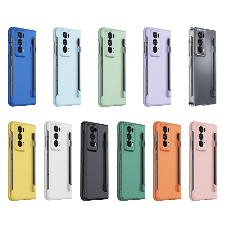 For Honor Magic V2 Integrated Skin Feel PC Phone Case with Pen / Pen Box(Black) - Honor Cases by PMC TechLife | Online Shopping South Africa | PMC TechLife | Buy Now Pay Later Mobicred