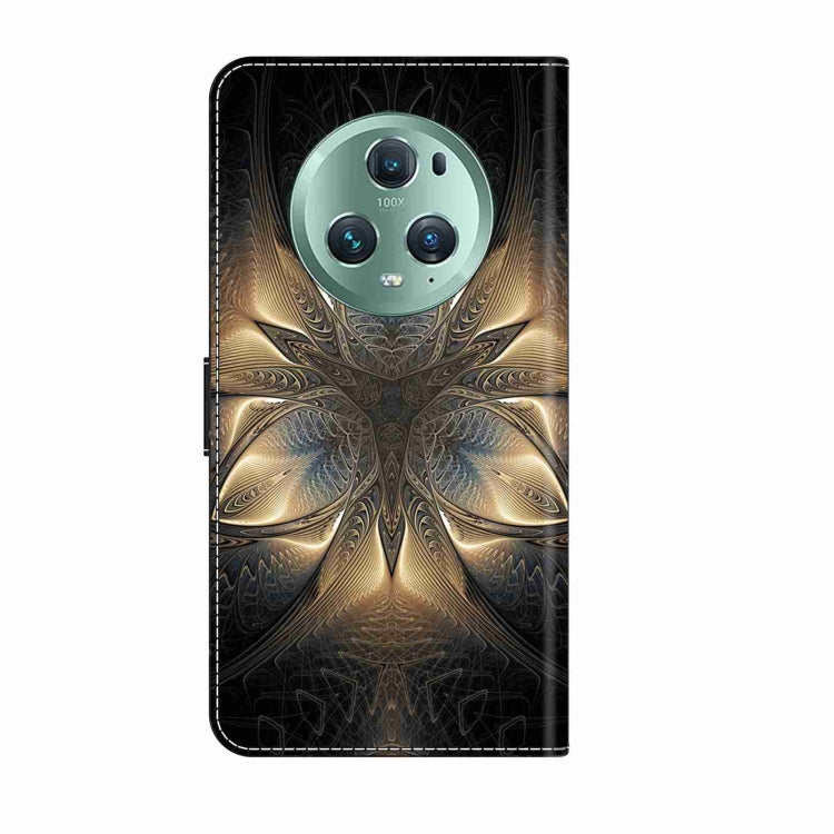 For Honor Magic5 Pro Crystal 3D Shockproof Protective Leather Phone Case(Luminous Building) - Honor Cases by PMC Jewellery | Online Shopping South Africa | PMC Jewellery | Buy Now Pay Later Mobicred